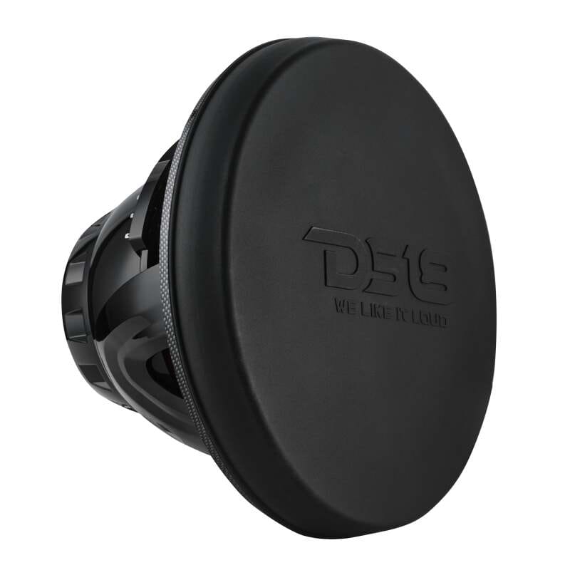 DS18 — DS18 Hybrid Marine Speakers w/ Driver And RGB LED 10in 2-Way 450 Watts RMS 4 ohm Crbn Fiber w/ Cover
