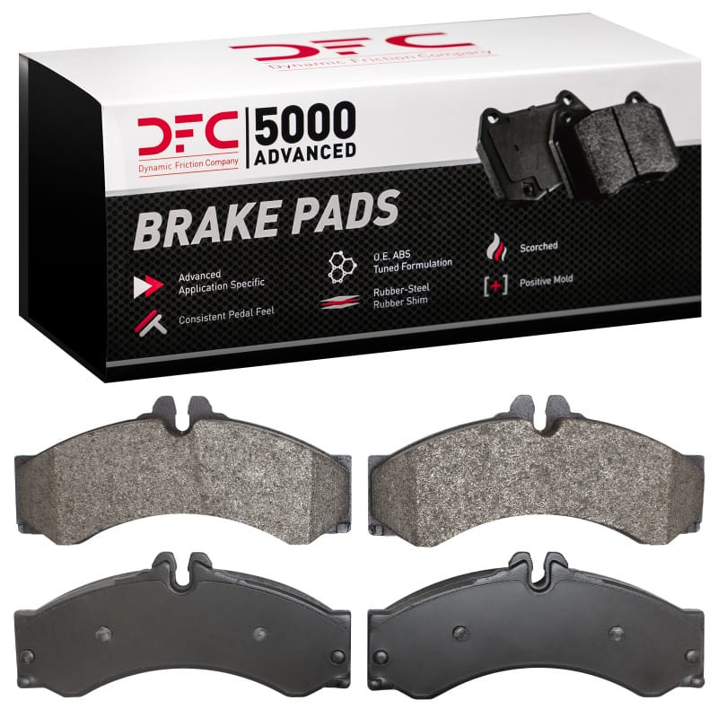 DFC — DFC 02-06 Dodge Sprinter 2500 Rear/Front 5000 Advanced Semi Metallic Brake Pads
DFC Brake Pad Set