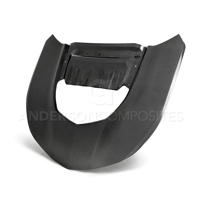 Anderson Composites — Anderson Composites 2017-2018 Chevrolet Camaro ZL1 1LE Type-OE Style Double Sided Carbon Fiber Hood