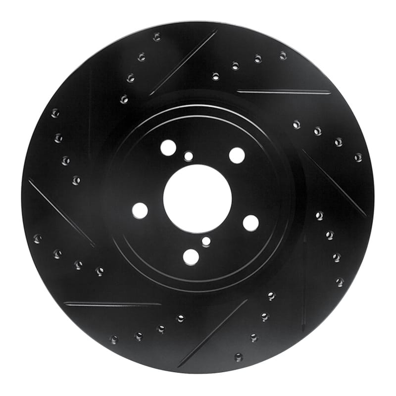 R1 Concepts — R1 05-18 Subaru Outback Front Left Drilled & Slotted Black Brake Rotor
R1 Brake Rotor Drill