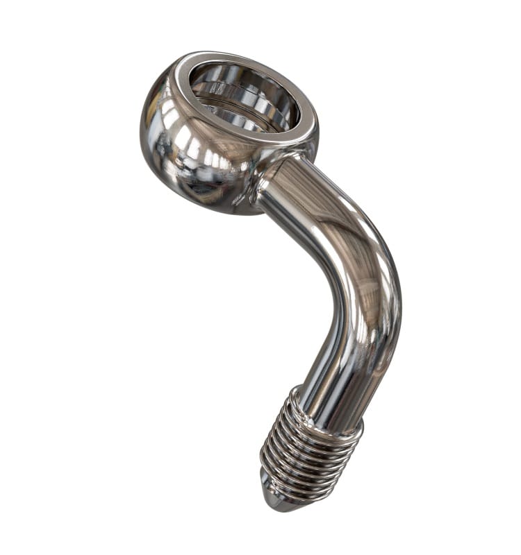 Goodridge — Goodridge 90 Deg Banjo Adaptor for 3/8 or M10 Bolt