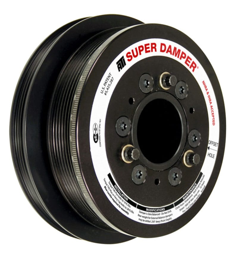 ATI — ATI Damper - 6.78in - Alum - 6/4 Grv - 10 Per UD - LS3 Camaro - 10-15 - Gen 3 Vortec Truck - LS
