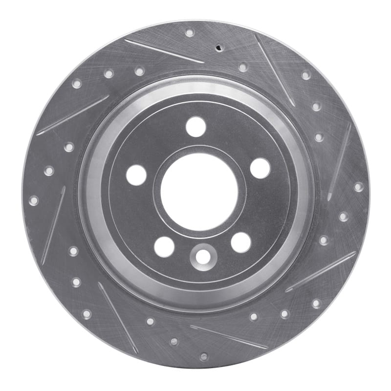 R1 Concepts — R1 07-10 Volvo S80 Rear Right Drilled & Slotted Silver Brake Rotor
R1 Brake Rotor Drill
