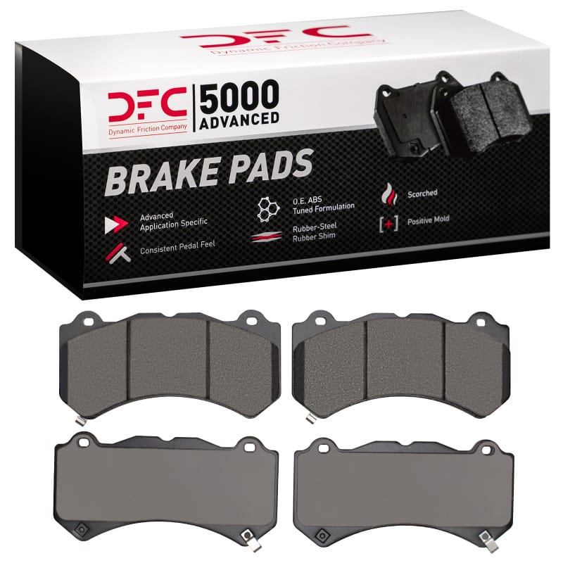 DFC — DFC 09-25 Cadillac CTS Front 5000 Advanced Low Metallic Brake Pads
DFC Brake Pad Set