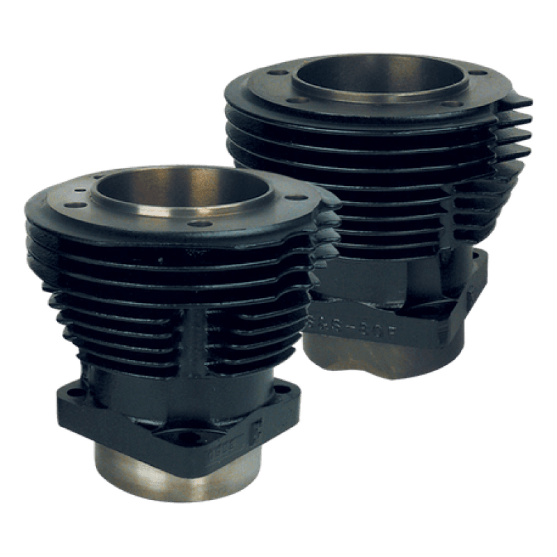 S&S Cycle — S&S Cycle 66-84 BT w/ S&S 93in Sidewinder Kit 3-5/8in Bore Cylinder Set - Gloss Black