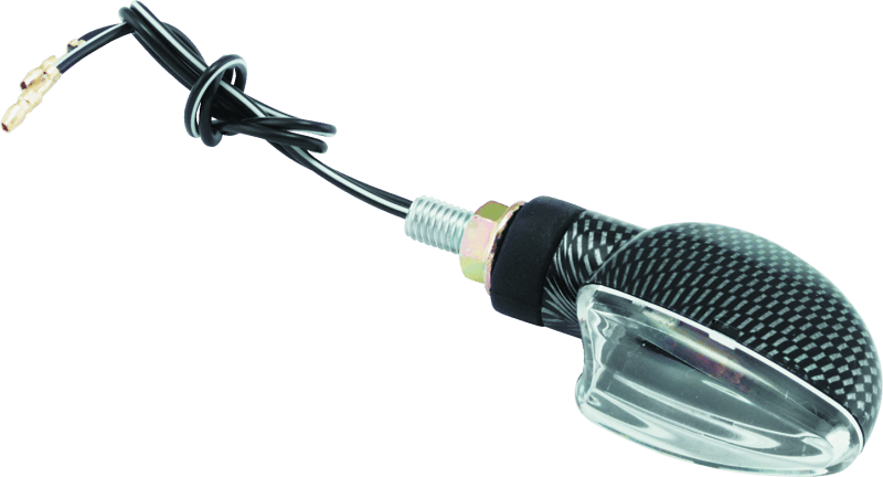 BikeMaster — BikeMaster Ministalk Marker Light V-Shape Carbon/Clear