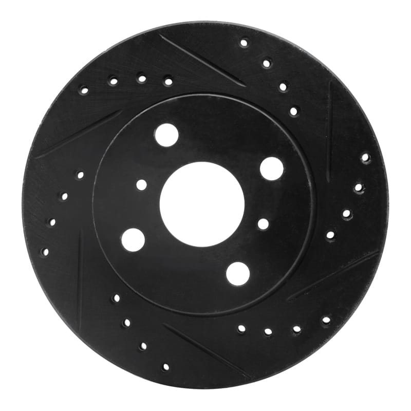 R1 Concepts — R1 85-88 Chevrolet Nova Front Right Drilled & Slotted Black Brake Rotor
R1 Brake Rotor Drill