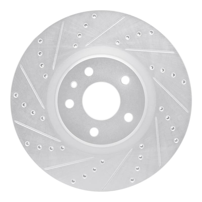 R1 Concepts — R1 13-20 Ford Fusion Front Left Drilled & Slotted Silver Brake Rotor
R1 Brake Rotor Drill