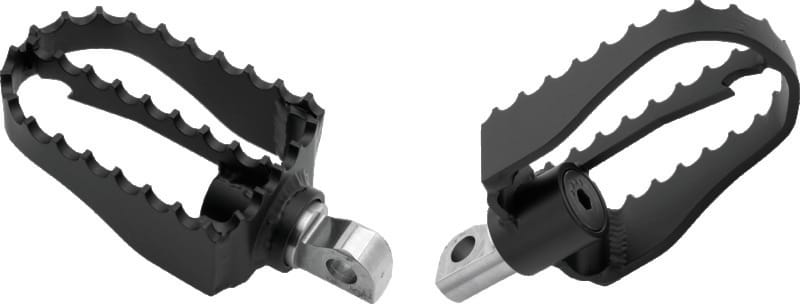 Burly Brand — Burly Brand MX Pegs Rider - Black