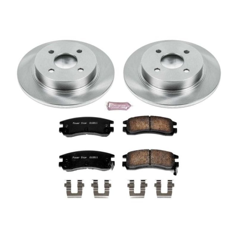PowerStop — Power Stop 91-92 Saturn SC Rear Autospecialty Brake Kit