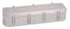 Moroso — Moroso Chevrolet Big Block Valve Cover w/Billet Rail - 3.875in - Exhaust Pockets/Intake Tubes - Alum