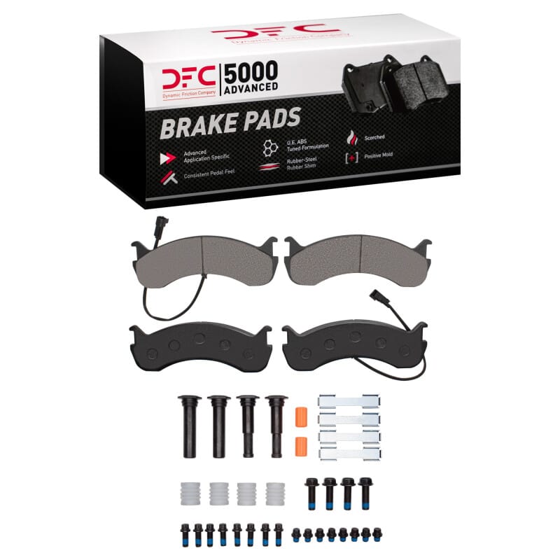 DFC — DFC 20-25 Coachmen Mirada Rear 5000 Advanced Semi Metallic Brake Pads and Hardware Kit
DFC Brake Pad Set