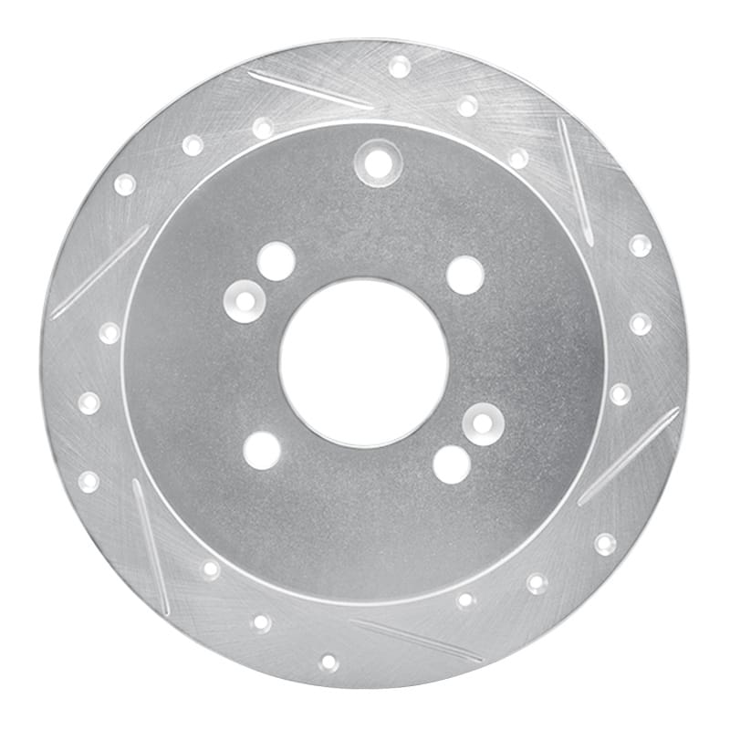 R1 Concepts — R1 06-12 Dodge Attitude (Mexico) Rear Right Drilled & Slotted Silver Brake Rotor
R1 Brake Rotor Drill