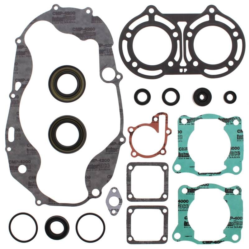 Vertex Pistons — Vertex Gaskets 87-09 Yamaha YFZ350 Banshee Complete Gasket Kit w/ Oil Seals