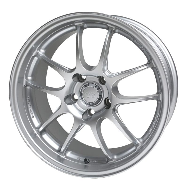Enkei — Enkei PF01 15x7 4x100 41mm Offset Silver Wheel