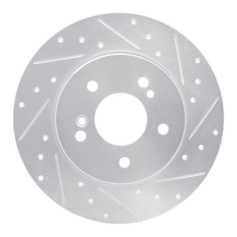 R1 Concepts — R1 96-98 Mercedes-Benz SL500 Rear Right Drilled & Slotted Silver Brake Rotor
R1 Brake Rotor Drill