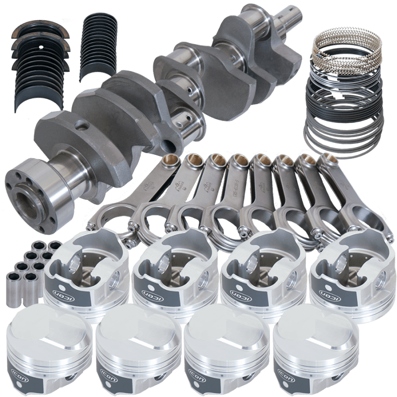 Eagle — Eagle Chevy 454 4.000in Crank 6.135in H-Beam 43cc Dome 4.280in Pistons Rotating Assembly
Competition Assembly