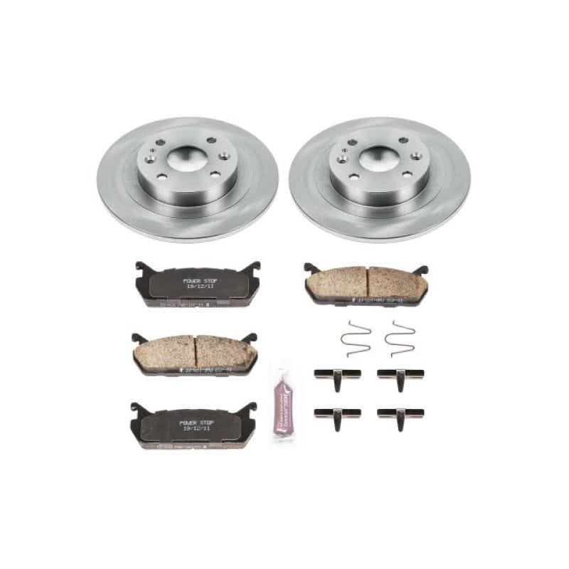 PowerStop — Power Stop 91-96 Ford Escort Rear Autospecialty Brake Kit
