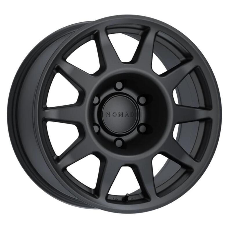 Nomad — Nomad N505SB Touring 17x8.5in / 5X150 BP / -10mm Offset / 110.5mm Bore - Satin Black
