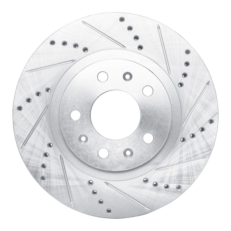 R1 Concepts — R1 03-07 Cadillac CTS Front Right Drilled & Slotted Silver Brake Rotor
R1 Brake Rotor Drill