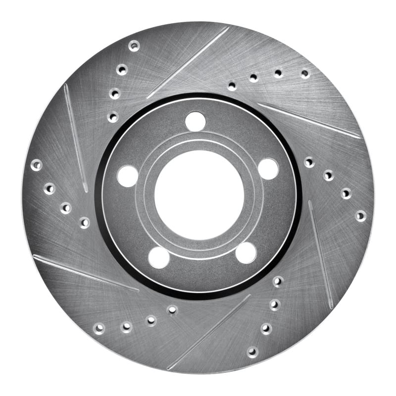 R1 Concepts — R1 85-91 Audi 5000S Quattro Front Left Drilled & Slotted Silver Brake Rotor
R1 Brake Rotor Drill