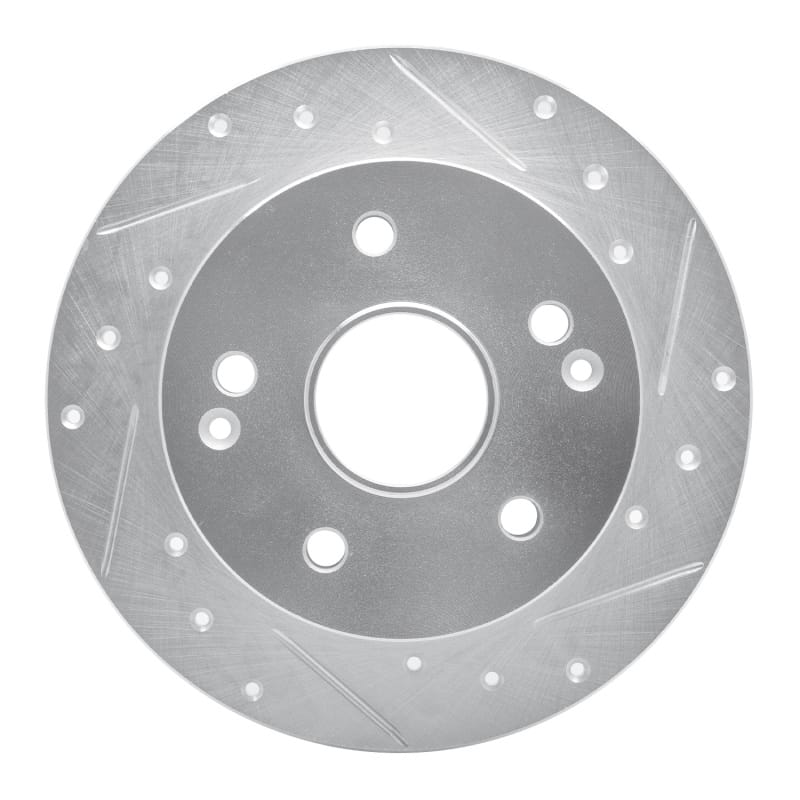 R1 Concepts — R1 96-98 Acura TL Rear Right Drilled & Slotted Silver Brake Rotor
R1 Brake Rotor Drill