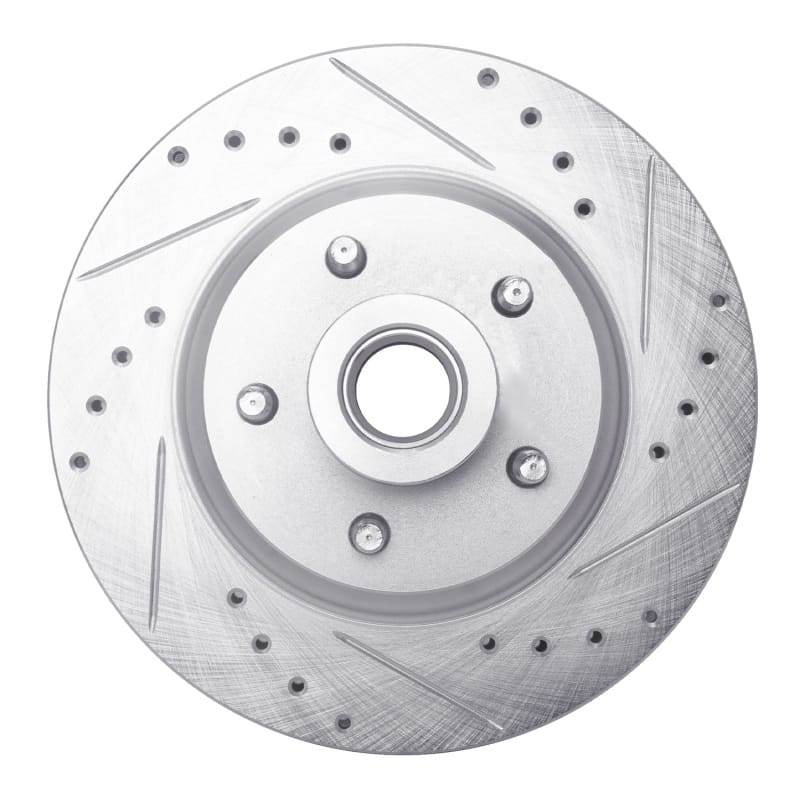 R1 Concepts — R1 1969-1973 Chrysler New Yorker Front Right Drilled & Slotted Silver Brake Rotor
R1 Brake Rotor Drill