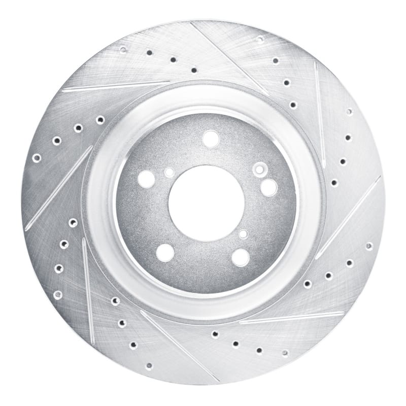 R1 Concepts — R1 2022-2026 Acura MDX Front Right Drilled & Slotted Silver Brake Rotor
R1 Brake Rotor Drill