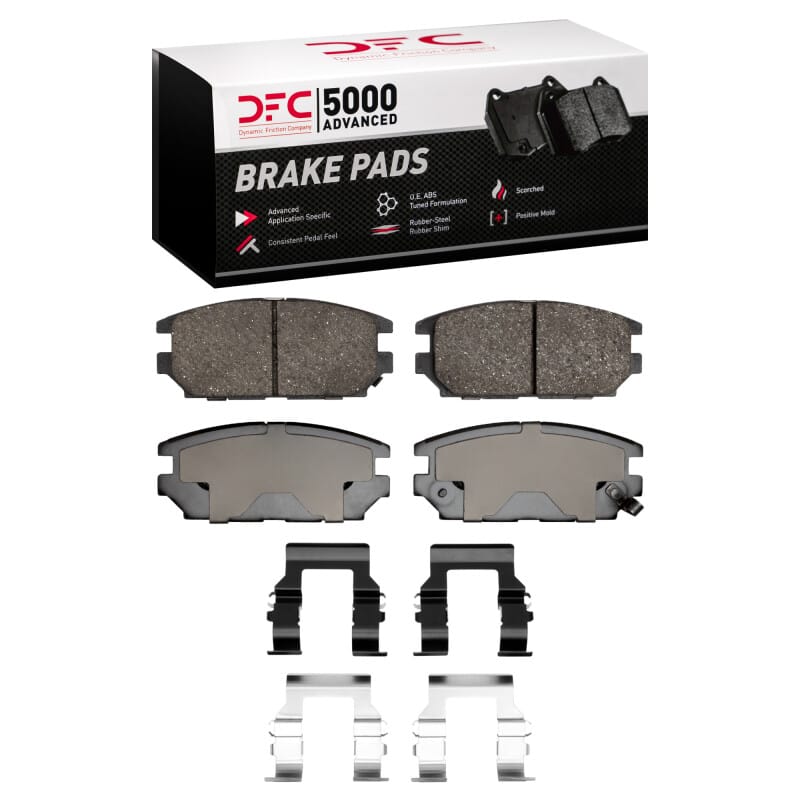 DFC — DFC 91-12 Dodge Stealth Rear 5000 Advanced Ceramic Brake Pads and Hardware Kit
DFC Brake Pad Set