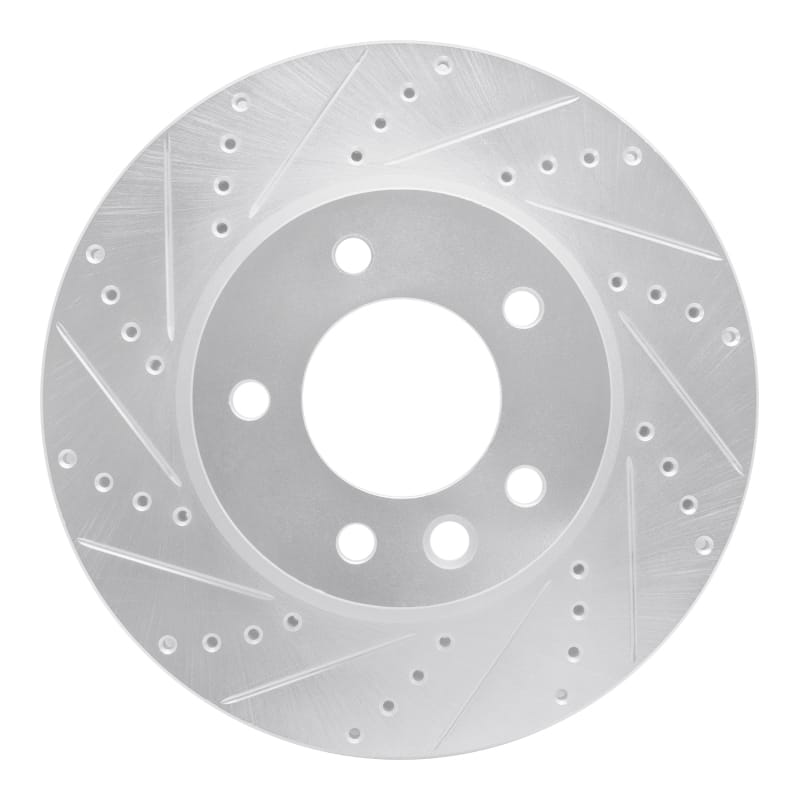 R1 Concepts — R1 03-18 Porsche Cayenne Left Front Drilled & Slotted Silver Brake Rotor
R1 Brake Rotor Drill