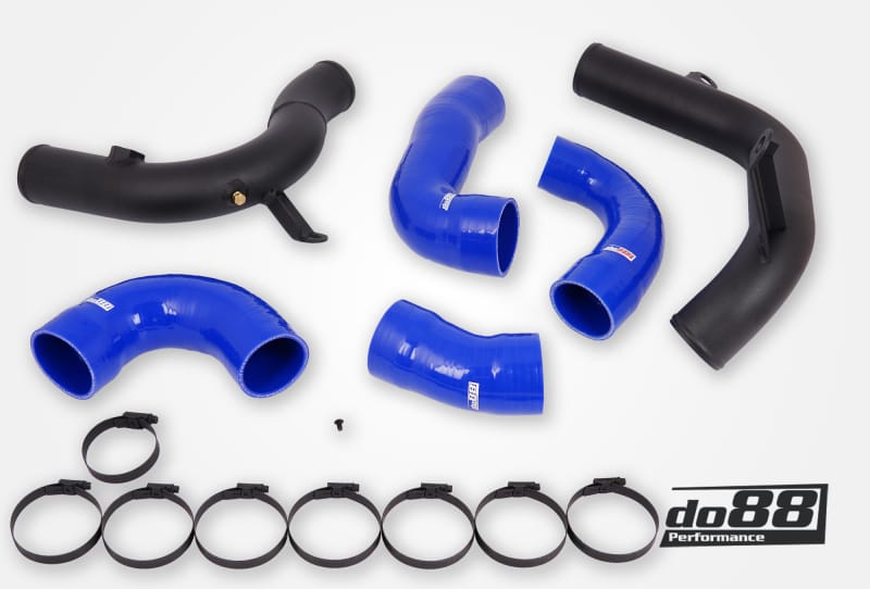 do88 — do88 VAG 2.0 TSI EA888 Gen4 (245hp) do88 Intercooler Pressure Pipes Blue Hoses