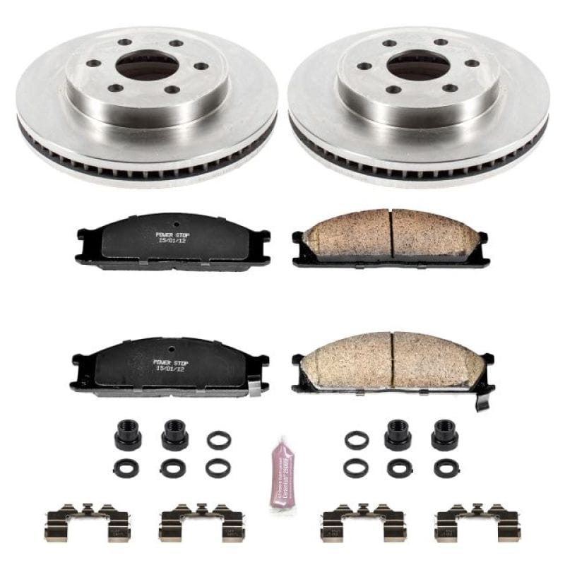PowerStop — Power Stop 98-99 Cadillac DeVille Front Autospecialty Brake Kit