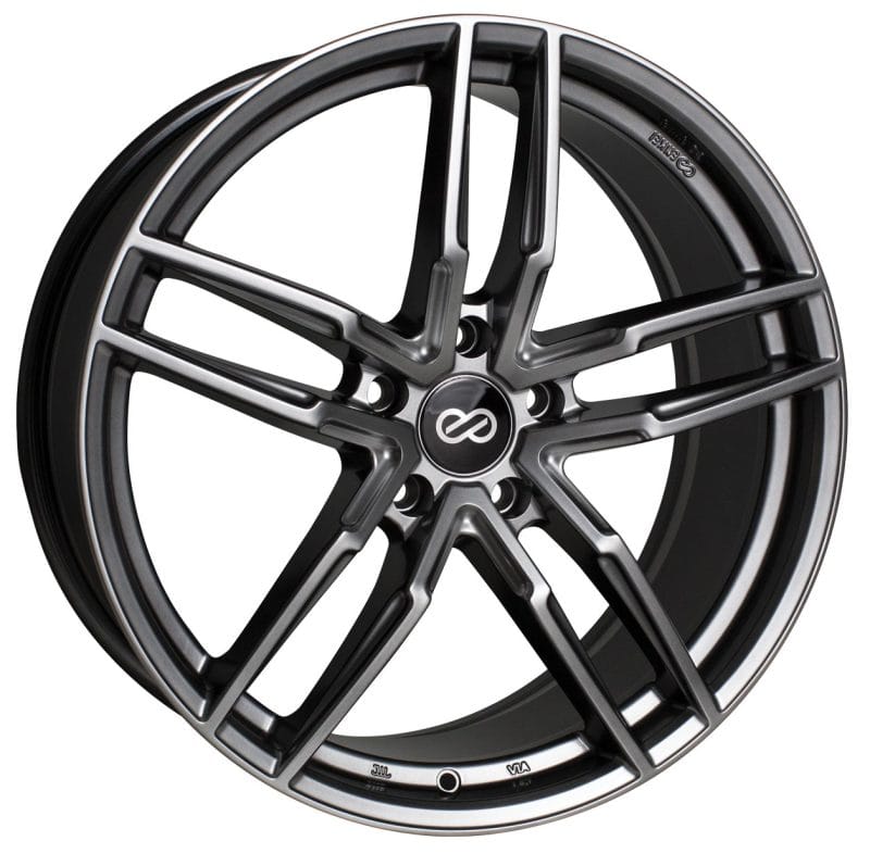 Enkei — Enkei SS05 18x8 5x110 40mm Offset 72.6mm Bore Hyper Gray Wheel