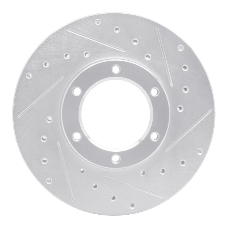 R1 Concepts — R1 87-88 Toyota Pickup Front Right Drilled & Slotted Silver Brake Rotor
R1 Brake Rotor Drill