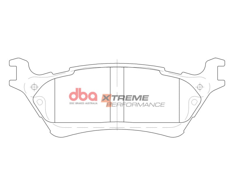 DBA — DBA 12-17 Ford F-150 (w/Manual Parking Brake Rear XP Performance Brake Pads
Brake Pad