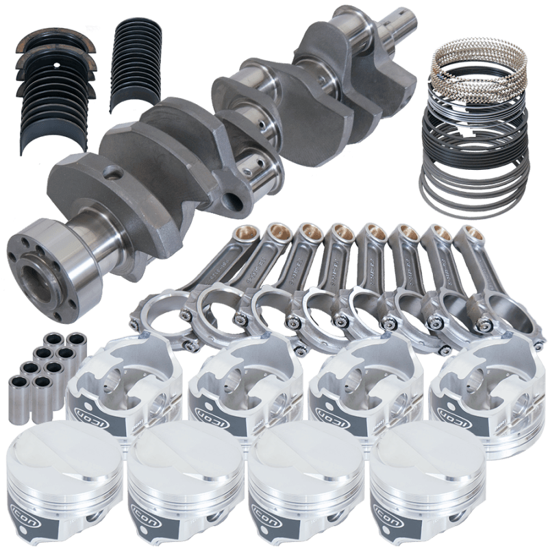 Eagle — Eagle Chevy 454 1Pc 4.000in Crank 6.135in I-Beam Rods 18cc Dome 4.320in Pistons Rotating Assembly
Pro Street Assembly