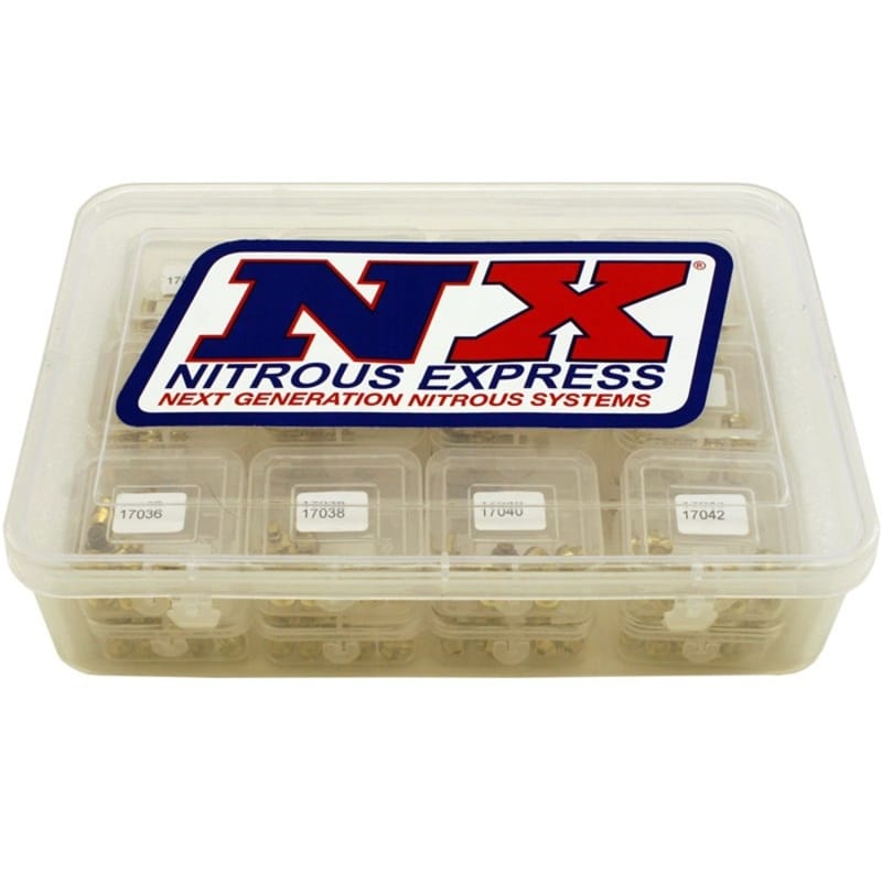 Nitrous Express — Nitrous Express Master Jet Pack (25 Different Jets 10 Per Size)
Injection System Kit
N2OJet