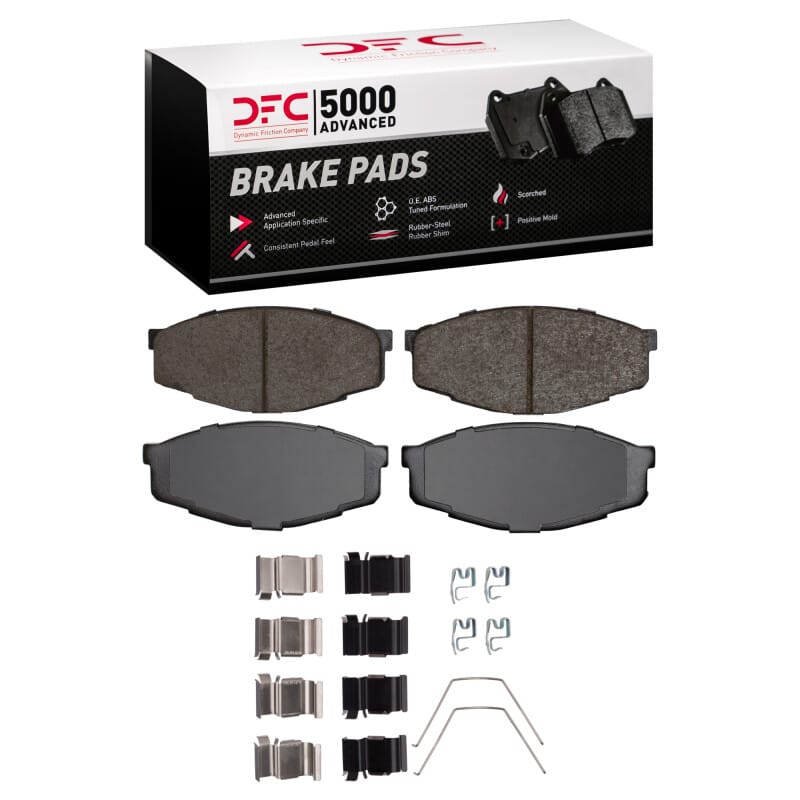 DFC — DFC 81-95 Toyota Cressida Front 5000 Advanced Ceramic Brake Pads and Hardware Kit
DFC Brake Pad Set