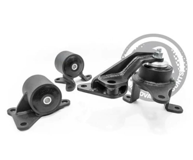 Innovative Mounts — Innovative 98-02 Accord F-Series Black Steel Mounts 75A Bushings