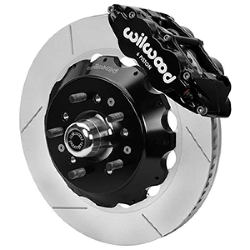 Wilwood — Wilwood Forged 6 Piston Superlite Caliper, SRP 72 Vane Vented Spec37 Slotted Rotor - 14.00x1.25