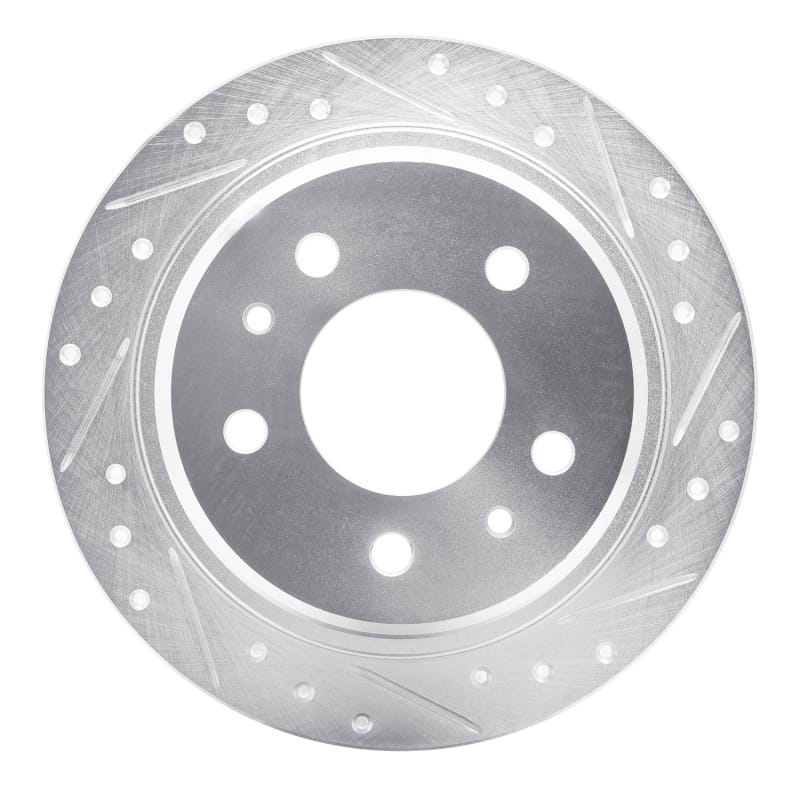 R1 Concepts — R1 82-89 BMW 528E Rear Right Drilled & Slotted Silver Brake Rotor
R1 Brake Rotor Drill