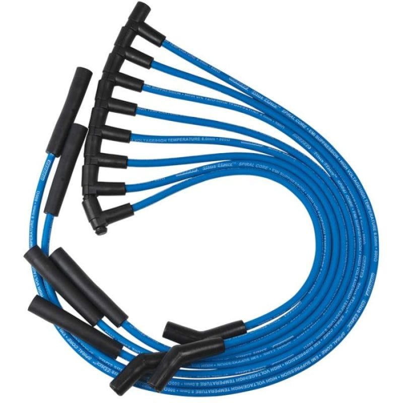 Moroso — Moroso Custom Ignition Wire Set - Blue Max - Spiral Core
