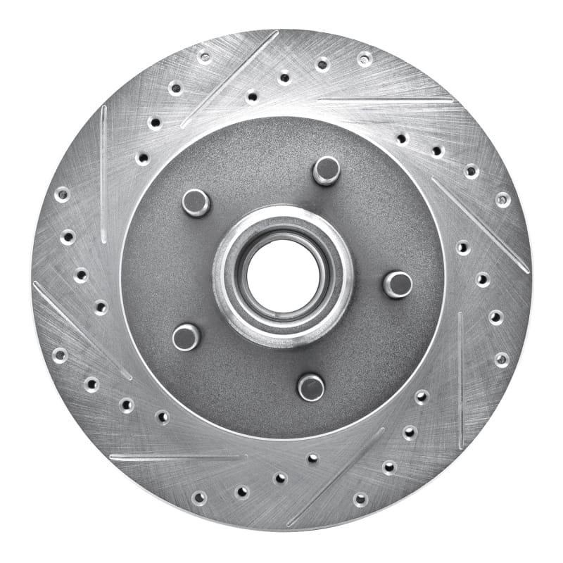 R1 Concepts — R1 1992-2002 Chevrolet C1500 Front Left Drilled & Slotted Silver Brake Rotor
R1 Brake Rotor Drill