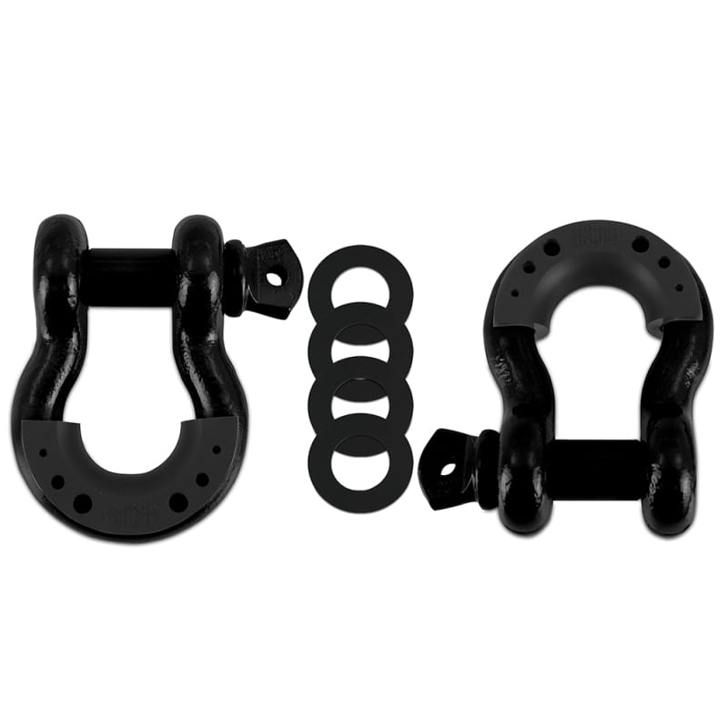 Borne Off-Road — Borne Off-Road Borne D-Ring Shackle Set Black