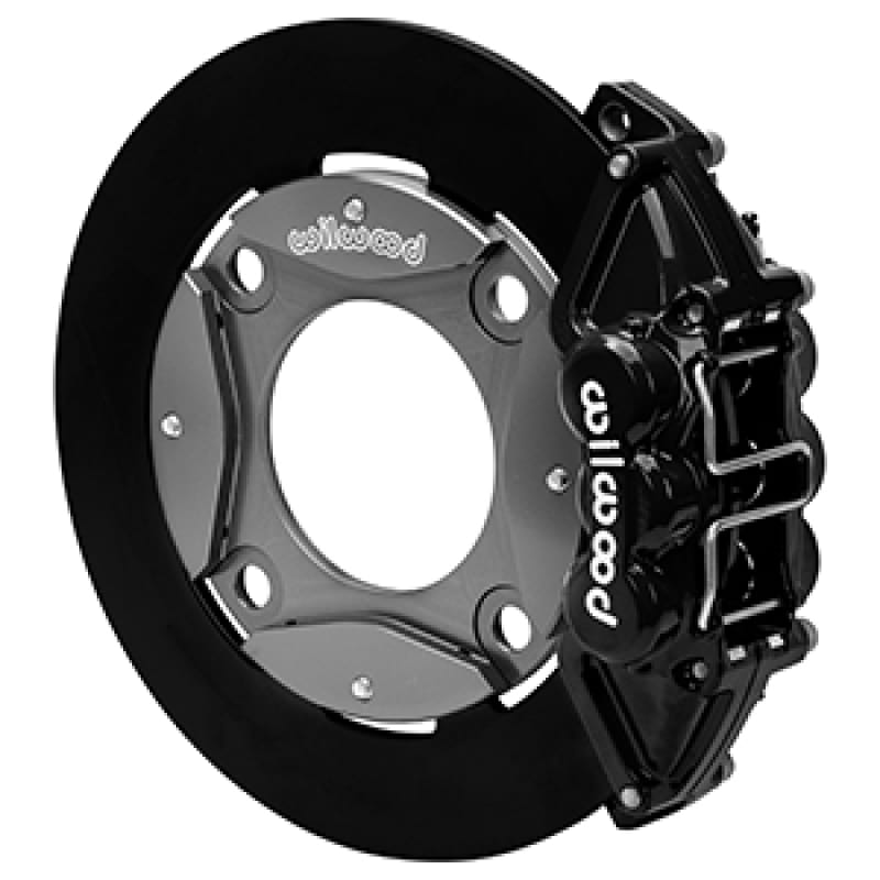 Wilwood — Wilwood 16-21 Polaris RZR XP 4 Turbo Rear Kit 11.25in - Black