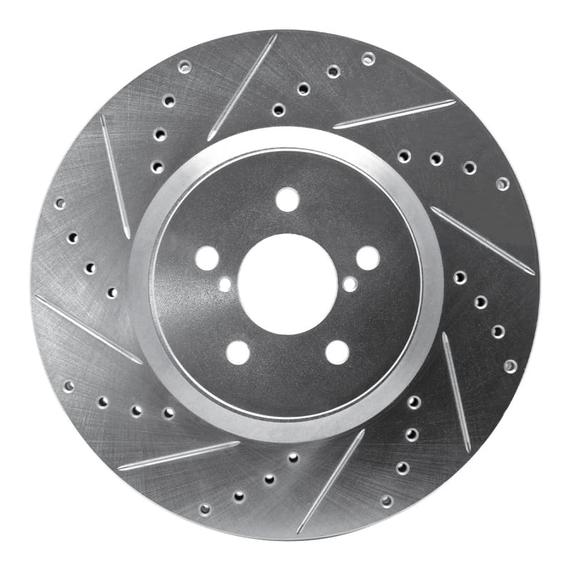 R1 Concepts — R1 05-18 Subaru Forester Front Left Drilled & Slotted Silver Brake Rotor
R1 Brake Rotor Drill