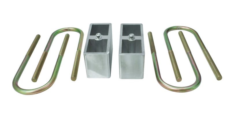 Maxtrac — MaxTrac 82-04 Chevrolet S10 2WD 3in Rear Lowering Blocks & U-Bolts
Leaf Spring Low Kit