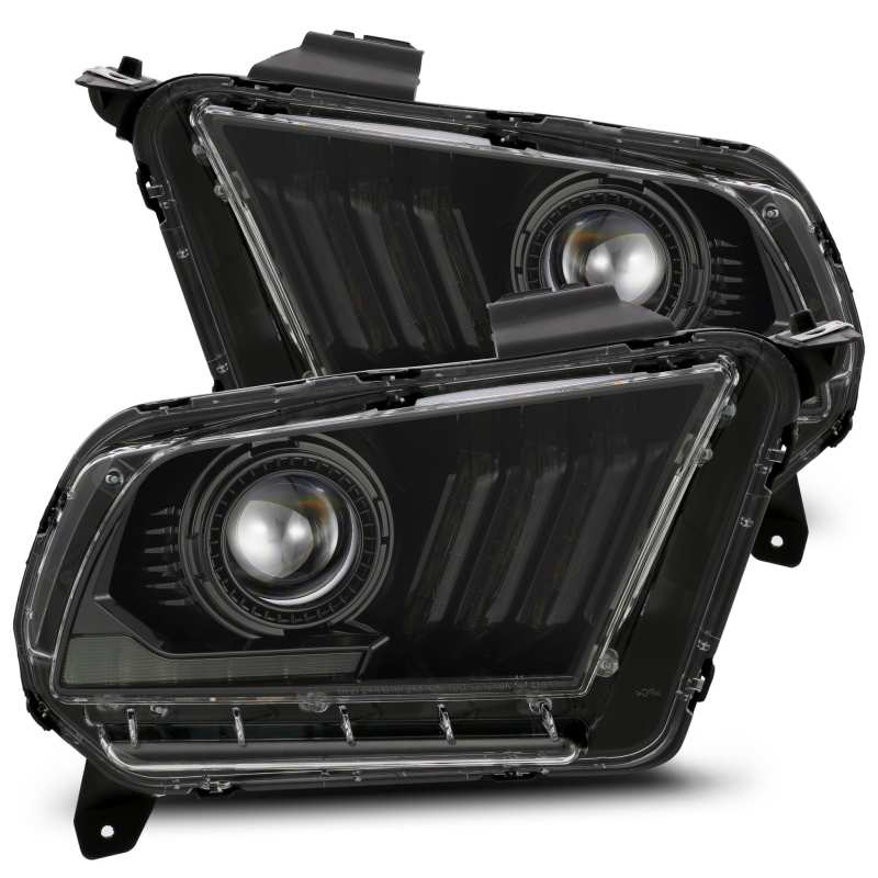 AlphaRex — AlphaRex 10-12 Ford Mustang LUXX LED Proj Headlights Plank Style Alpha Blk w/Activ Light/Seq Signal
Projector Headlights
