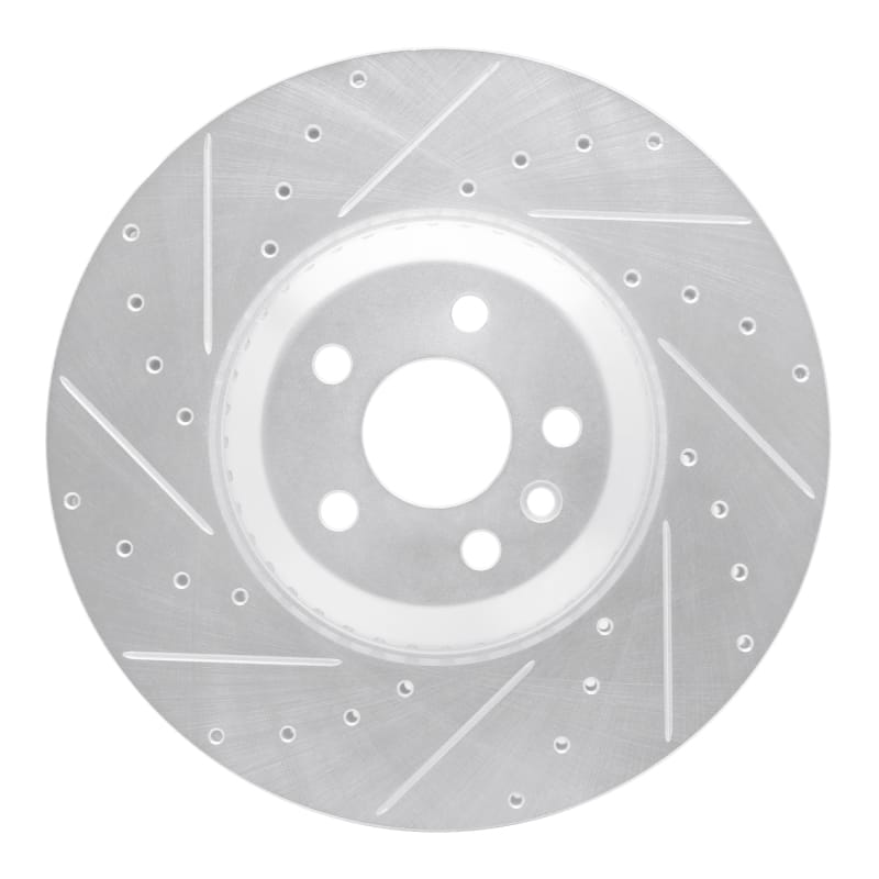 R1 Concepts — R1 20-25 Jaguar E-Pace Front Left Drilled & Slotted Silver Brake Rotor
R1 Brake Rotor Drill