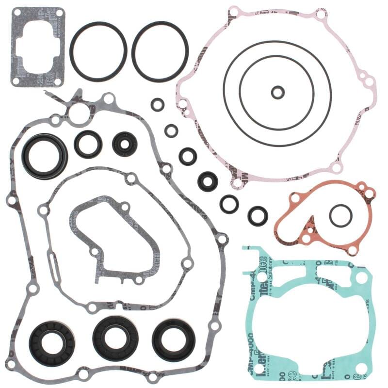 Vertex Pistons — Vertex Gaskets 05-21 Yamaha YZ125 Complete Gasket Kit w/ Oil Seals